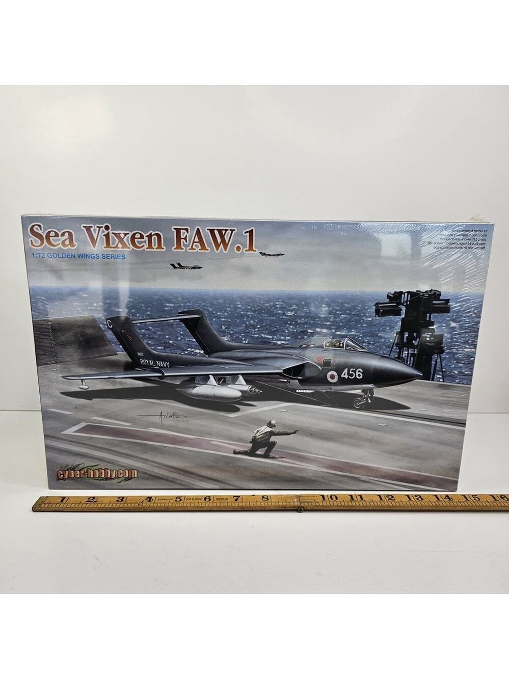 SEALED Cyber Hobby Sea Vixen FAW.1 1/72 Golden Wings Series Royal Navy Model Kit